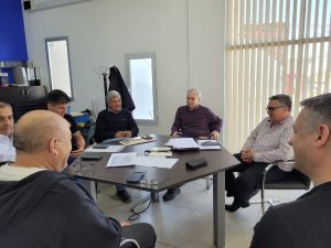 Reunión entre el IDUV y la Cámara Argentina de la Construcción para fortalecer el trabajo conjunto en la obra pública
