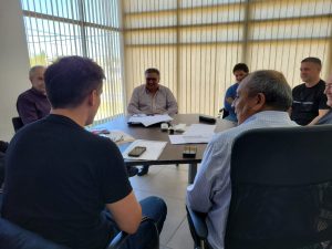 Reunión entre el IDUV y la Cámara Argentina de la Construcción para fortalecer el trabajo conjunto en la obra pública