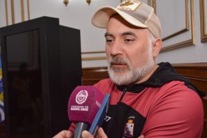 El gobernador Vidal recibió a alumnos de Río Turbio en Casa de Gobierno