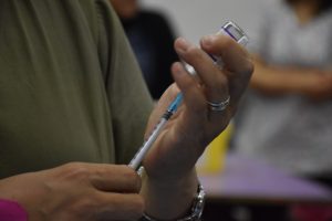 Amplia convocatoria en jornada de vacunación
