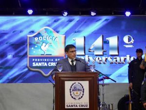 Vidal encabezó el 141° aniversario de la Policía de la Policía de la Provincia de Santa Cruz