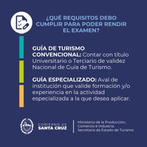 Abren la pre–inscripción para el Examen de Guía de Turismo Provincial
