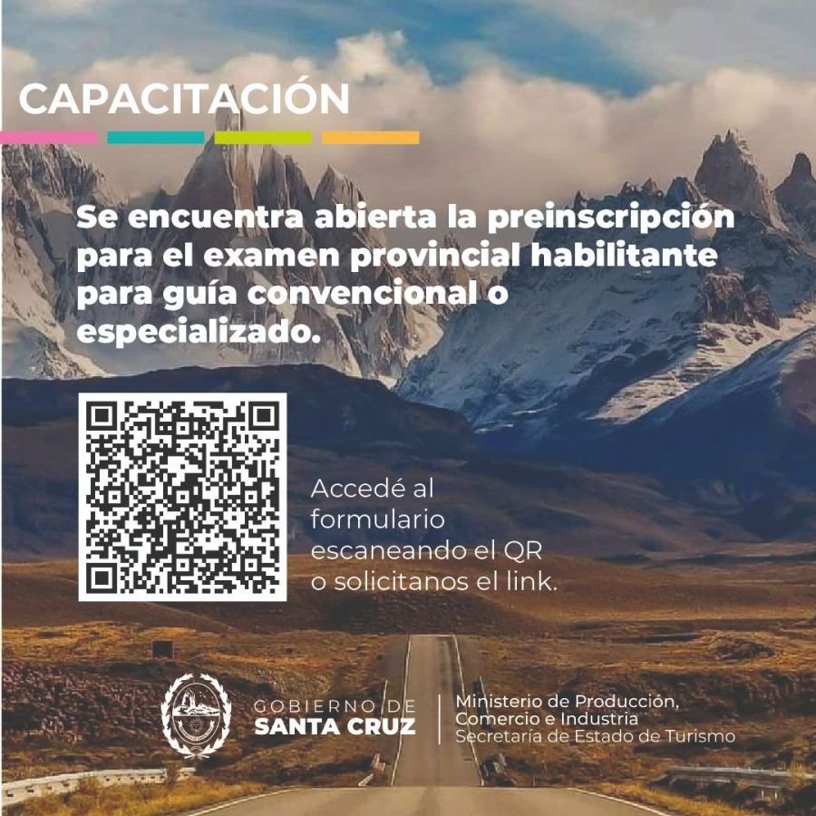 Abren la pre–inscripción para el Examen de Guía de Turismo Provincial