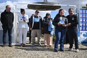 Gadano y Álvarez compartieron el emotivo acto en homenaje a los 44 héroes del ARA San Juan