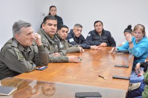 Se activó el COE en Santa Cruz por alerta de vientos extremos