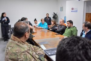 Se activó el COE en Santa Cruz por alerta de vientos extremos