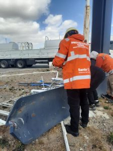 COE Santa Cruz: Entes provinciales respondieron múltiples solicitudes ante la alerta meteorológica