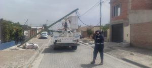 Servicios Públicos realizó intervenciones durante el temporal de viento