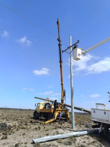 Servicios Públicos realizó intervenciones durante el temporal de viento