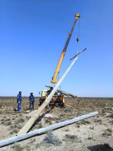 Servicios Públicos realizó intervenciones durante el temporal de viento