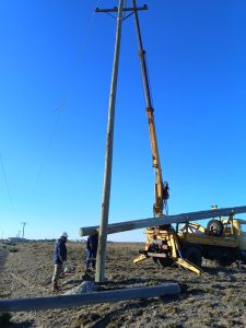Servicios Públicos realizó intervenciones durante el temporal de viento