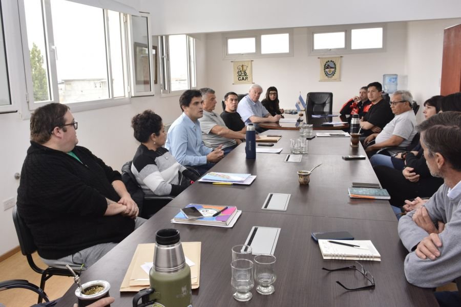 Garay se reunió con delegaciones del Consejo Agrario y marcó los ejes de su gestión