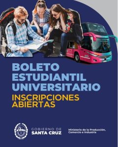 Nuevo período de inscripción para el viaje de regreso a Santa Cruz de estudiantes universitarios