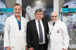 Fabián Leguizamón se reunió con el Dr. Francisco Klein en homenaje a los 50 años de la Fundación Favaloro