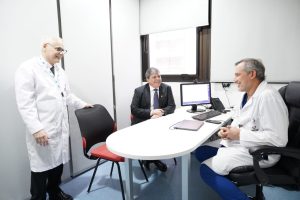 Fabián Leguizamón se reunió con el Dr. Francisco Klein en homenaje a los 50 años de la Fundación Favaloro