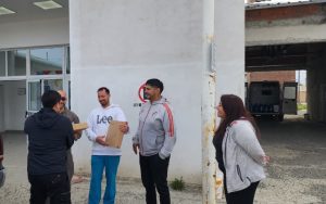 El gobernador Claudio Vidal entregó antenas Starlink al Hospital de Piedra Buena