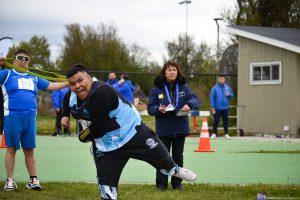 Santa Cruz brilló en el primer día de los Juegos de la Para Araucanía en Punta Arenas
