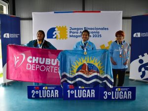 Santa Cruz brilló en el primer día de los Juegos de la Para Araucanía en Punta Arenas