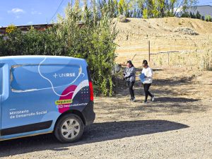 Refuerzan el acompañamiento a familias de Caleta Olivia tras la emergencia climática