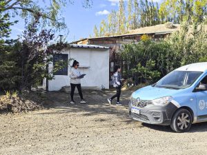 Refuerzan el acompañamiento a familias de Caleta Olivia tras la emergencia climática