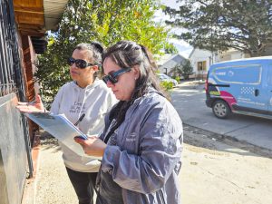 Refuerzan el acompañamiento a familias de Caleta Olivia tras la emergencia climática