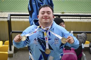 Santa Cruz se destacó en la 5° Edición de los Juegos Binacionales de la Para Araucanía en Punta Arenas