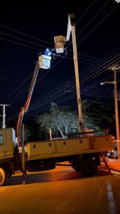 Se trabaja para restablecer por completo el servicio eléctrico y de agua en Caleta Olivia y Deseado
