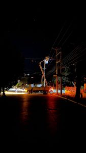 Se trabaja para restablecer por completo el servicio eléctrico y de agua en Caleta Olivia y Deseado