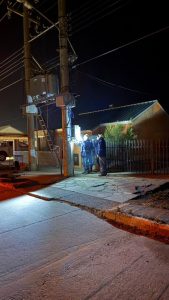 Se trabaja para restablecer por completo el servicio eléctrico y de agua en Caleta Olivia y Deseado