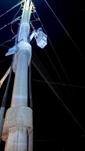 Se trabaja para restablecer por completo el servicio eléctrico y de agua en Caleta Olivia y Deseado