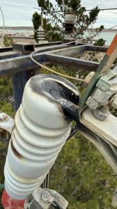 Se trabaja para restablecer por completo el servicio eléctrico y de agua en Caleta Olivia y Deseado