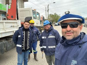 Se trabaja para restablecer por completo el servicio eléctrico y de agua en Caleta Olivia y Deseado