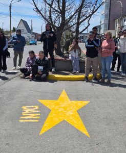 Conciencia Vial: se colocó una Estrella Amarilla por Daniel Paniagua