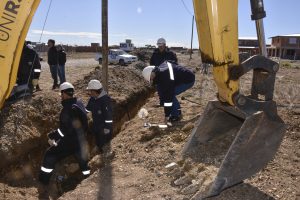 Obras de gas en Río Gallegos: se extiende la red en el barrio 22 de Septiembre