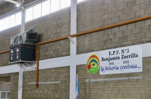 Educación avanza en la mejora edilicia de la Escuela Primaria N°3 de Las Heras