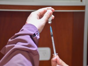 El vacunatorio móvil se encuentra en el centro de Río Gallegos