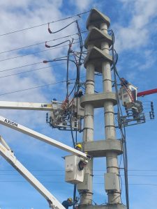 Concluyeron los trabajos de mantenimiento y mejoras en la red eléctrica de Río Gallegos