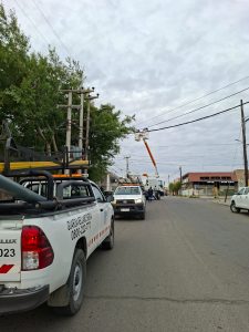 Concluyeron los trabajos de mantenimiento y mejoras en la red eléctrica de Río Gallegos