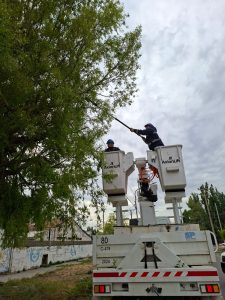 Concluyeron los trabajos de mantenimiento y mejoras en la red eléctrica de Río Gallegos
