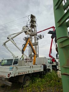 Concluyeron los trabajos de mantenimiento y mejoras en la red eléctrica de Río Gallegos