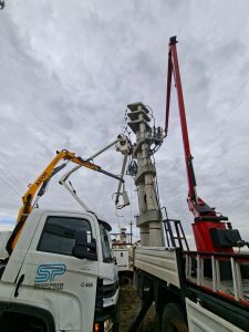 Concluyeron los trabajos de mantenimiento y mejoras en la red eléctrica de Río Gallegos