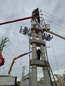 Concluyeron los trabajos de mantenimiento y mejoras en la red eléctrica de Río Gallegos