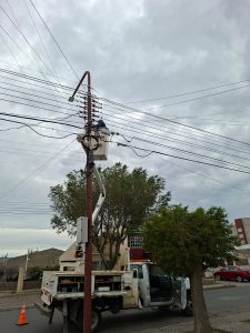 Concluyeron los trabajos de mantenimiento y mejoras en la red eléctrica de Río Gallegos