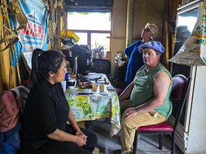 Se llevó adelante jornada territorial de acompañamiento a familias afectadas por el temporal de viento