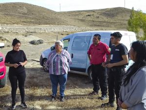 Se llevó adelante jornada territorial de acompañamiento a familias afectadas por el temporal de viento