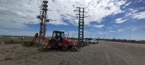 Servicios Públicos continúa con las mejoras en el servicio eléctrico de Río Gallegos
