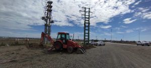 Servicios Públicos continúa con las mejoras en el servicio eléctrico de Río Gallegos