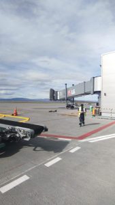 Sky reactivó la ruta internacional que une El Calafate, Santiago y San Pablo