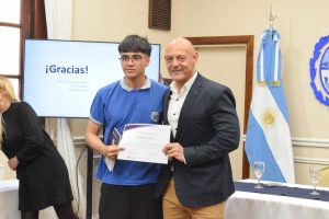 Estudiantes del Industrial 4 finalizaron sus prácticas profesionalizantes en áreas de Jefatura de Gabinete