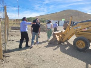 IDUV: comienza a hacerse realidad el sueño del polideportivo en Puerto Santa Cruz